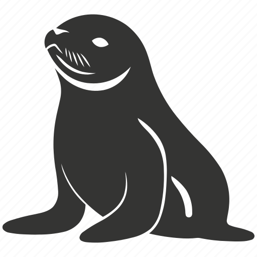 Sea lion, pinniped, marine mammal, coastal, flippers icon - Download on Iconfinder