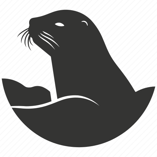 Sea lion, pinniped, marine mammal, coastal, social, flippers icon - Download on Iconfinder