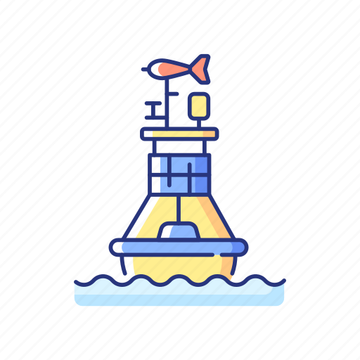 Weather buoy, equipment, storm, ocean icon - Download on Iconfinder