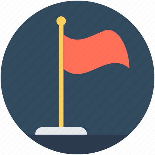 Destination flag, ensign, flag, insignia, location flag icon - Download on Iconfinder
