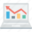 business graph, graph, laptop, online graph, statistics 