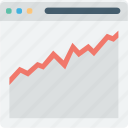 analytics, business chart, infographic, line graph