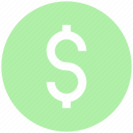 Coin, dollar, dollar sign, money, money sign, sign icon - Download on Iconfinder