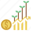 bank, business, currency, finance, growth, investment, money, plant 