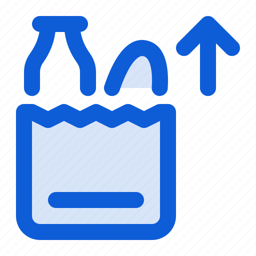 Food, inflation, groceries, bag, shopping, goods icon - Download on Iconfinder