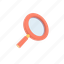 magnifier, search, find, view, zoom, magnifying, 3d icon 