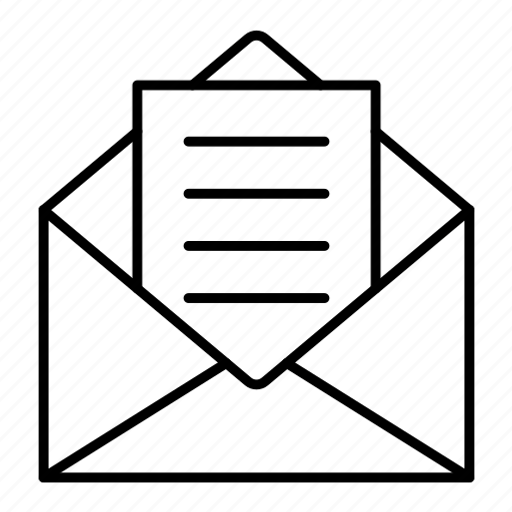 Letter, mail, checklist, address, envelope icon - Download on Iconfinder