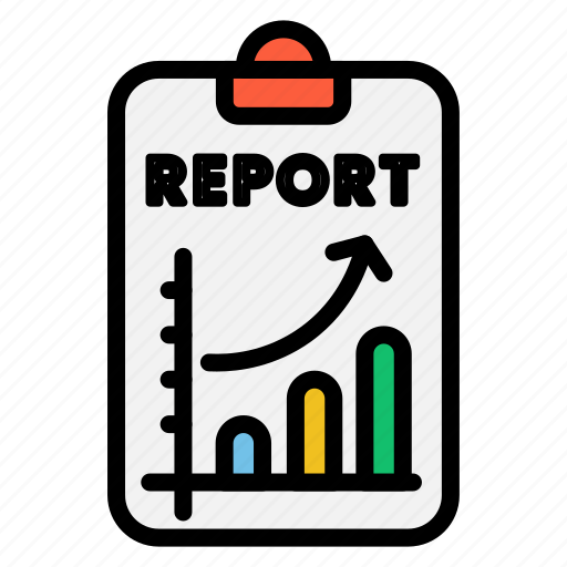 Report, document, chart, diagram, finance, graph, statistics icon - Download on Iconfinder