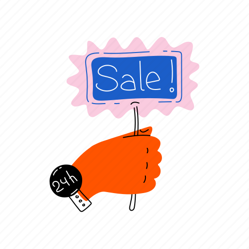 Big, sale, shop, ecommerce, price, discount, store illustration - Download on Iconfinder