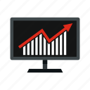 business, chart, graph, info, monitor, statistics, template 
