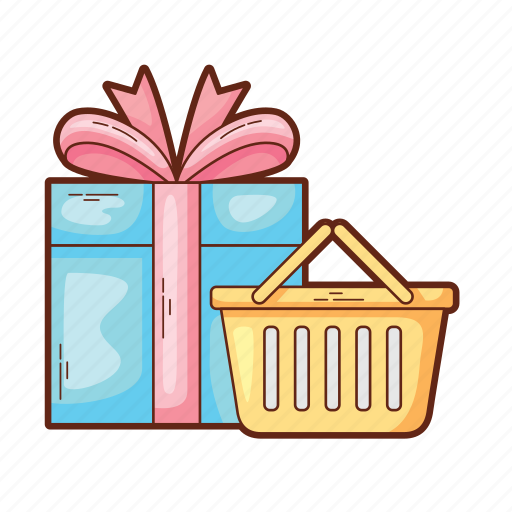 Marketing, shop, gift, shopping, ecommerce, store, cart icon - Download on Iconfinder