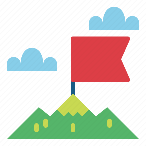 Goal, landscape, mountain icon - Download on Iconfinder