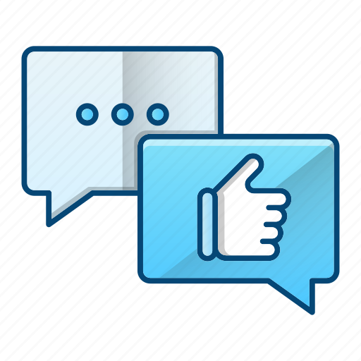 Bubble, feedback, marketing, positive, rate icon - Download on Iconfinder