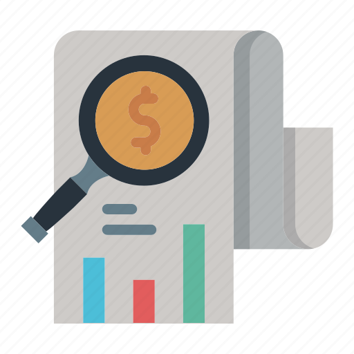 Analytics, dollar, paper icon - Download on Iconfinder