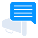marketing, digital, business, promotion, campaign, chat, megaphone, bullhorn