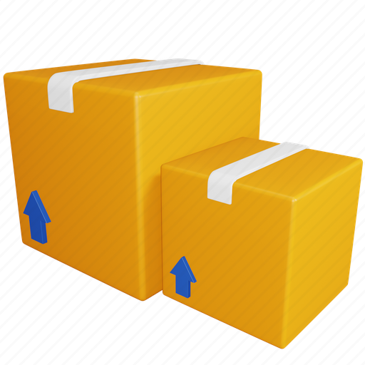 Box, solution, marketing, advertisement, delivery, parcel, packaging 3D illustration - Download on Iconfinder