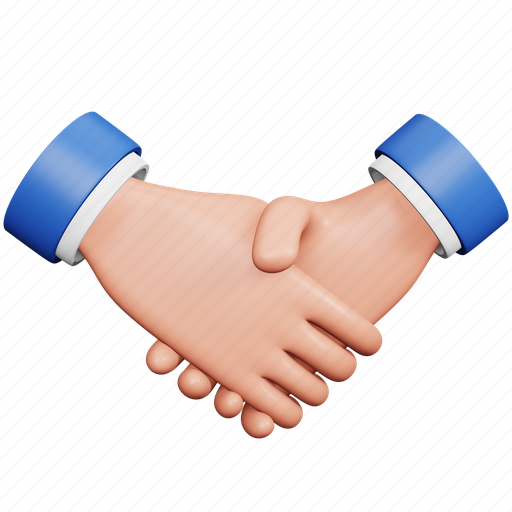 Handshake, marketing, advertisement, deal, partner, business 3D illustration - Download on Iconfinder