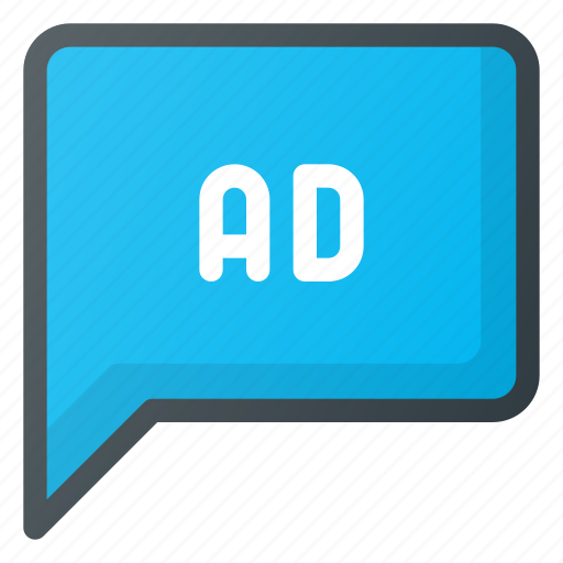 Ad, advertising, marketing, message, online icon - Download on Iconfinder