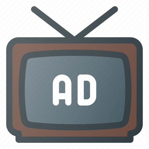 Ad, advertising, marketing, telemarketing, tv icon - Download on Iconfinder
