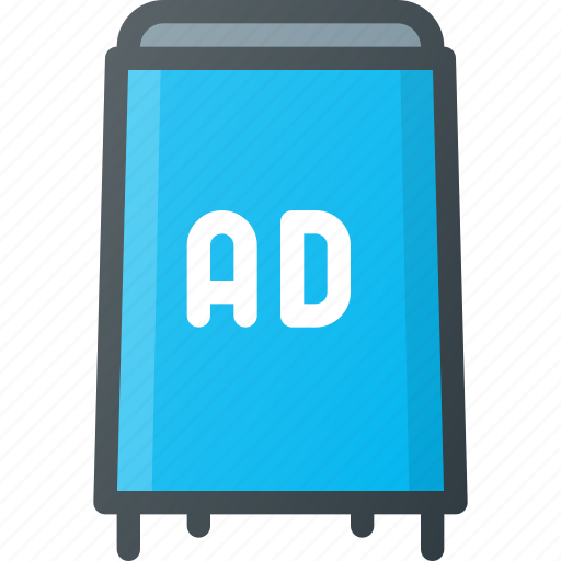 Advertising, board, marketing, road, street icon - Download on Iconfinder
