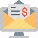 marketing, email, envelope, letter, message, recieve, send