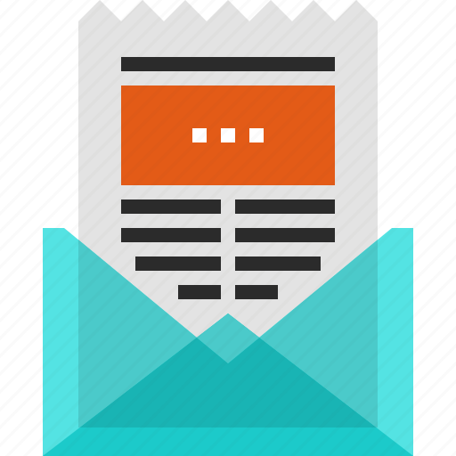 Email, letter, news, newsletter, newspaper, press, release icon - Download on Iconfinder
