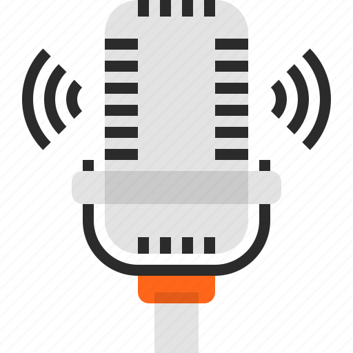 Audio, communication, media, microphone, multimedia, music, sound icon - Download on Iconfinder