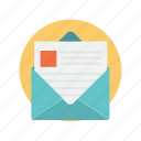 mail, email, envelope, message, send
