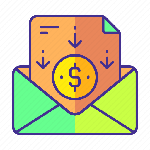 Advertising, business, finance, investment, mail, message, money icon - Download on Iconfinder