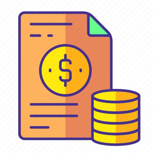 Currency, document, dollar, finance, invoice, money, paper icon - Download on Iconfinder