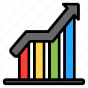 profit, chart, graph, bar, statistics, growth, report