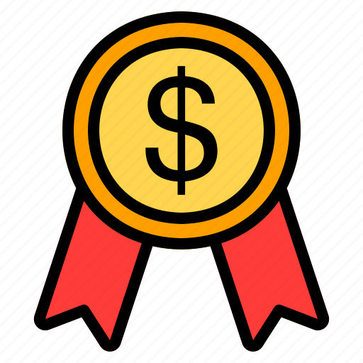 Medal, award, winner, prize, badge, achievement, money icon - Download on Iconfinder