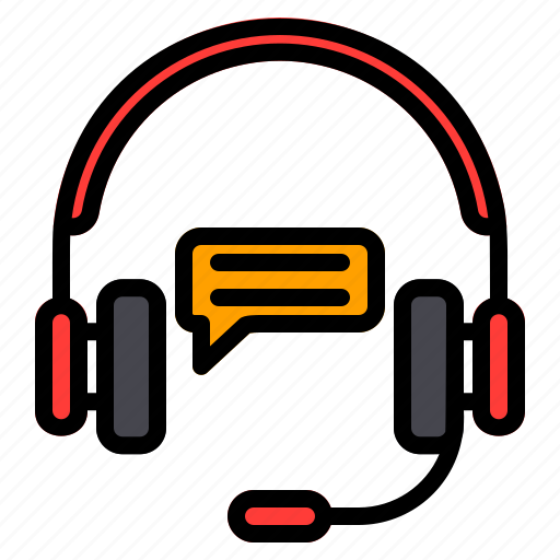 Customer, service, support, communication, message, interaction, headphone icon - Download on Iconfinder
