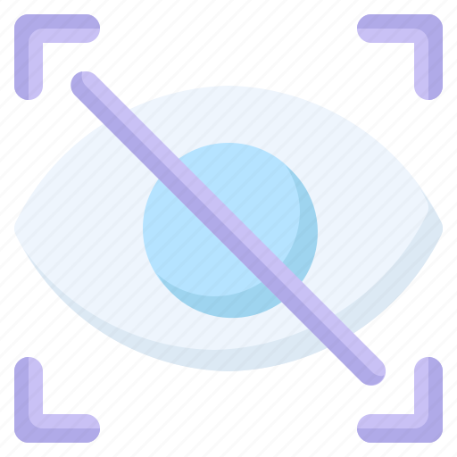 Corporate, eye, eyeball, no, vision icon - Download on Iconfinder