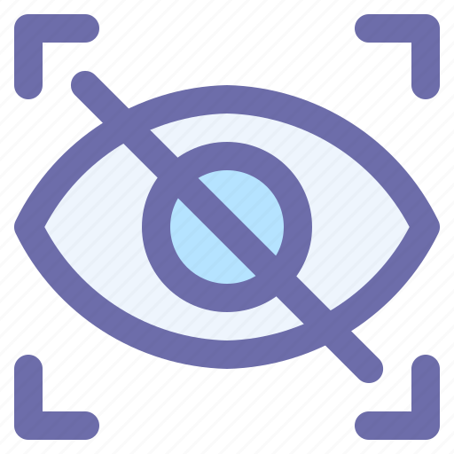 Corporate, eye, eyeball, no, vision icon - Download on Iconfinder
