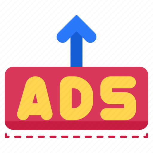 Ads, advertising, arrow, marketing, advertisement icon - Download on Iconfinder