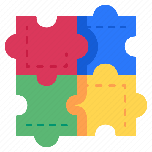 Jigsaw, puzzle, solution, strategy, creative icon - Download on Iconfinder