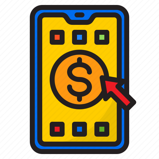 Money, finnancial, marketing, seo, smartphone icon - Download on Iconfinder