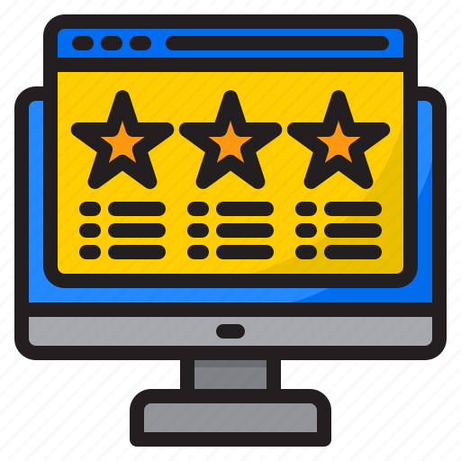 Rating, star, report, seo, business icon - Download on Iconfinder