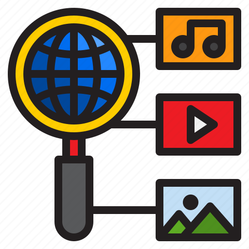 Search, global, network, multimedia, seo icon - Download on Iconfinder