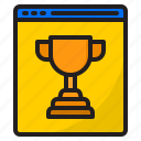 trophy, award, seo, prize, cup