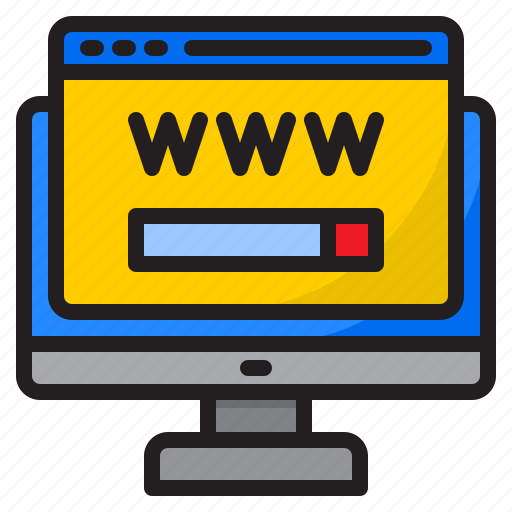 Www, seo, browser, search, computer icon - Download on Iconfinder