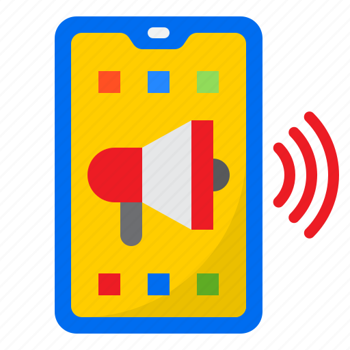 Advertising, magaphone, seo, smartphone, marketing icon - Download on Iconfinder