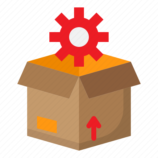 Config, box, seo, gear, marketing icon - Download on Iconfinder