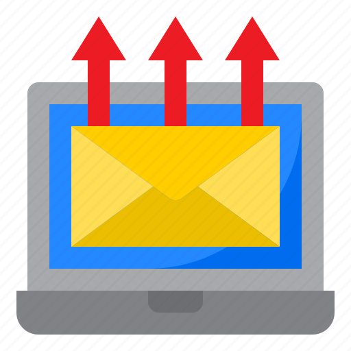 Mail, email, seo, laptop, business icon - Download on Iconfinder