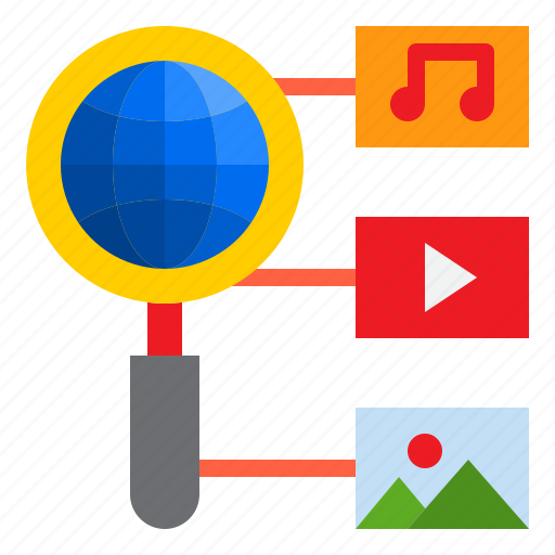 Search, global, network, multimedia, seo icon - Download on Iconfinder