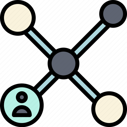 Network, link, links, node, nodes, organization, structure icon - Download on Iconfinder