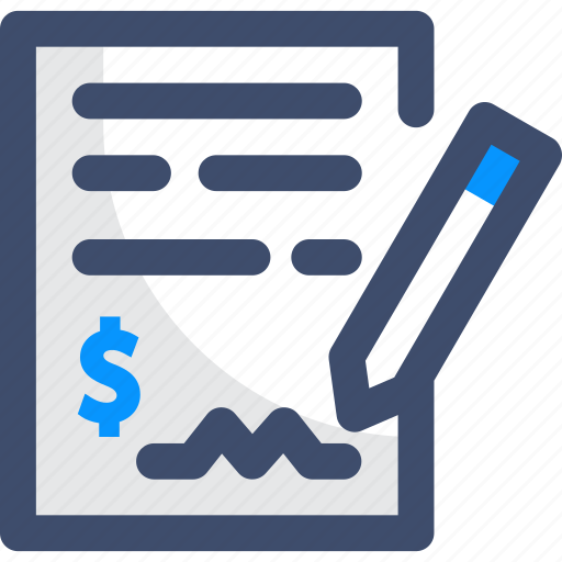Agreement, contract, document, signature icon - Download on Iconfinder