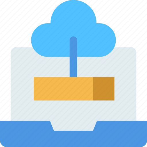Cloud, computer, search, server icon - Download on Iconfinder