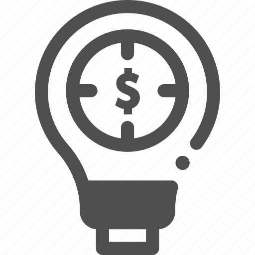 Bulb, goal, idea, objective icon - Download on Iconfinder